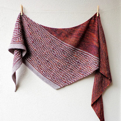 Mosaic Shawl Knitting Pattern