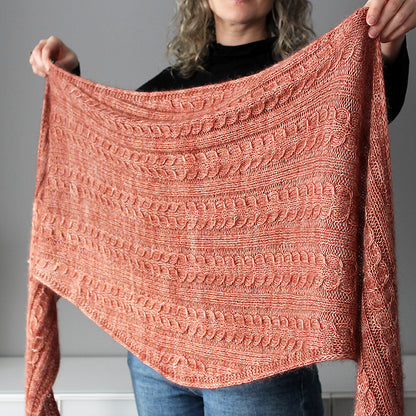 Neck Shawl Knitting Pattern