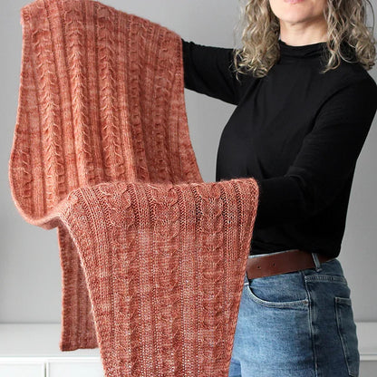 Neck Shawl Knitting Pattern