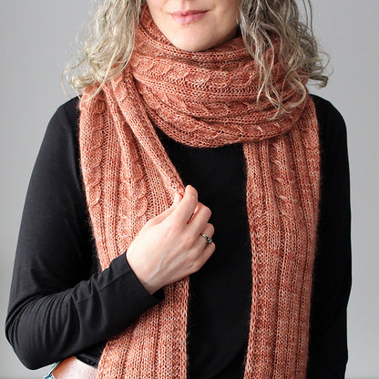 Neck Shawl Knitting Pattern
