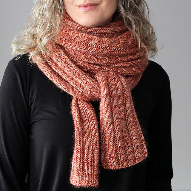 Neck Shawl Knitting Pattern