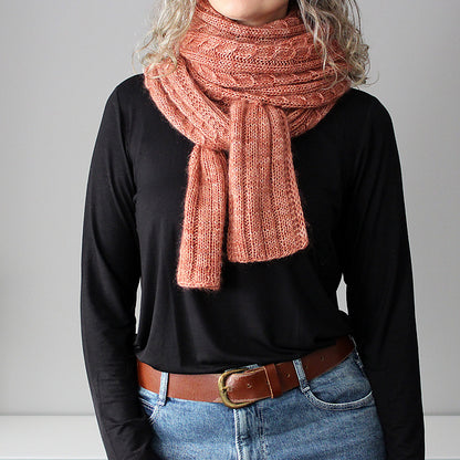 Neck Shawl Knitting Pattern