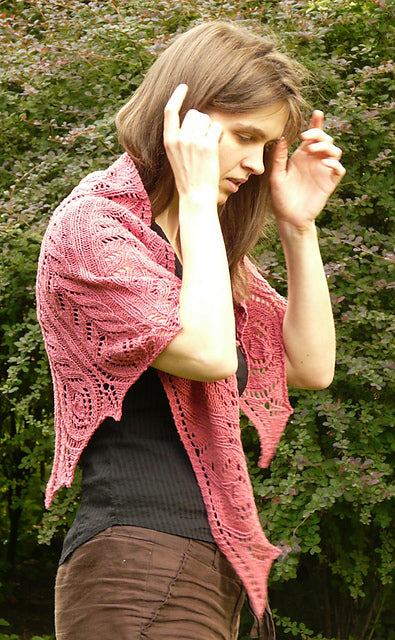 Lace Shawl Knitting Pattern