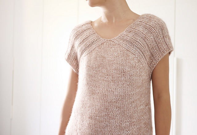 Pyramid Pullover Knitting Pattern