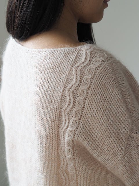 Wave Rib Sweater Knitting Pattern