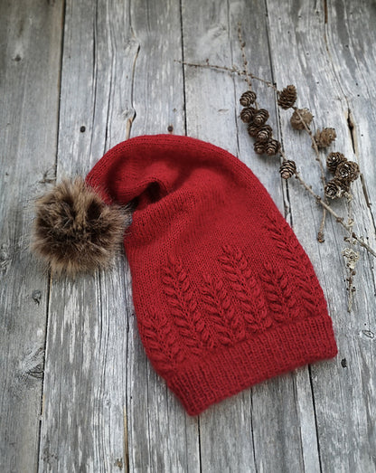 Xmas Hat Knitting Pattern
