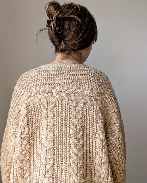 Oversized Cardigan Knitting Pattern