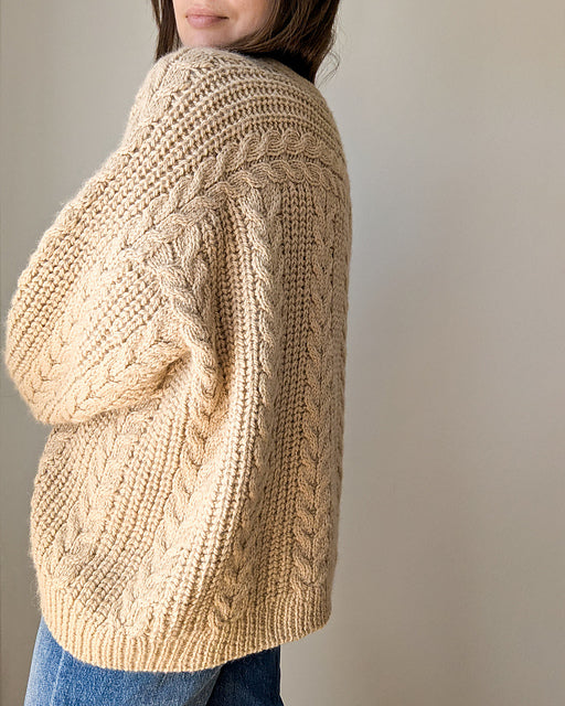 Oversized Cardigan Knitting Pattern