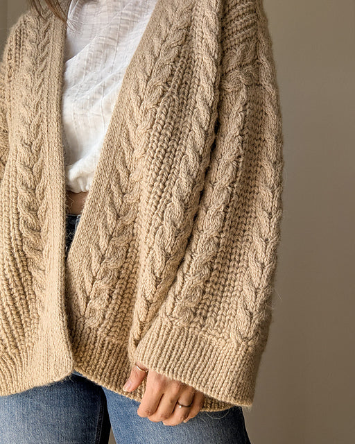 Oversized Cardigan Knitting Pattern