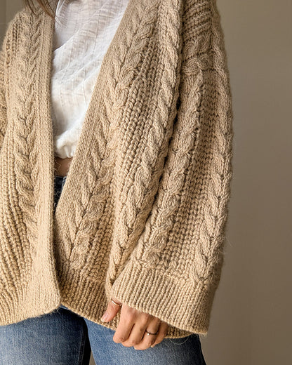 Oversized Cardigan Knitting Pattern