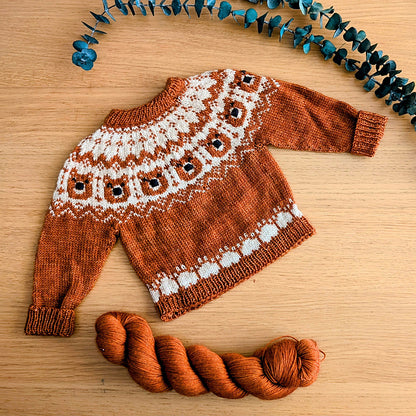 Baby Sweater & Pants Knitting Pattern