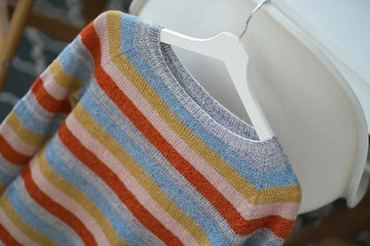 Colorline Sweater Knitting Pattern