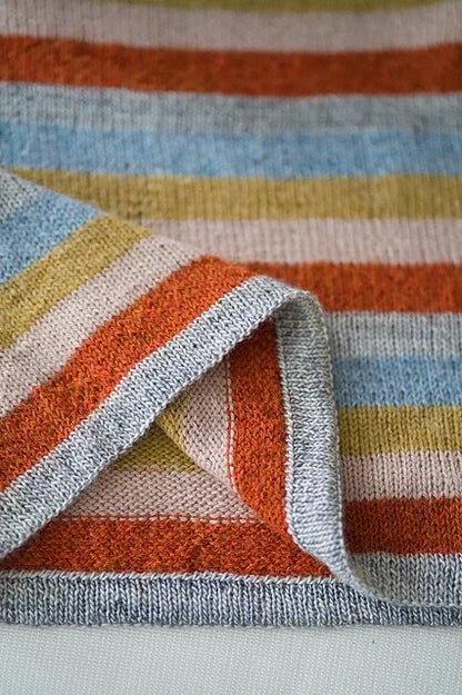 Colorline Sweater Knitting Pattern