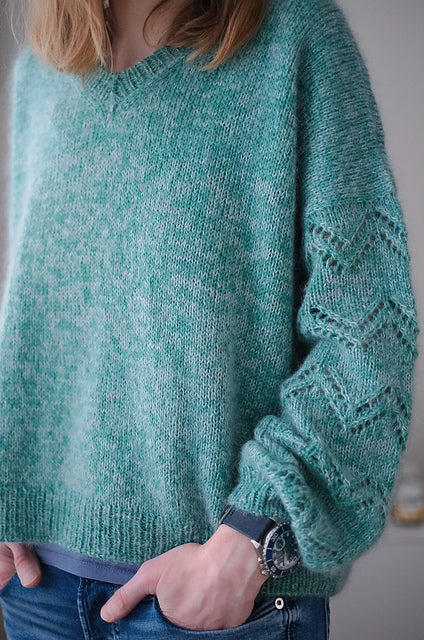 Peak Sweater Knitting Pattern