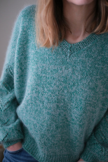 Peak Sweater Knitting Pattern