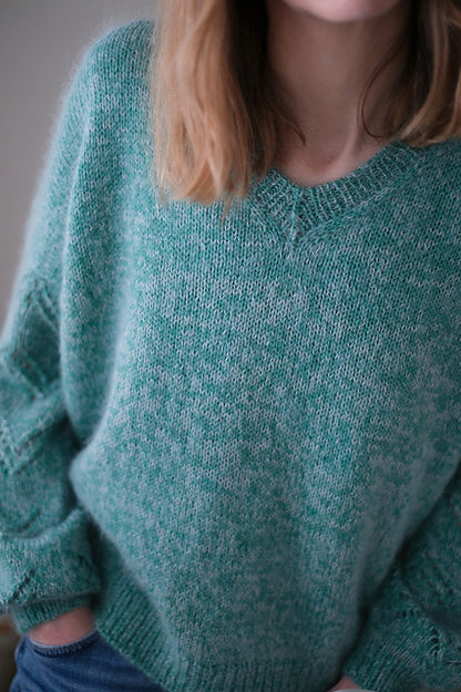 Peak Sweater Knitting Pattern
