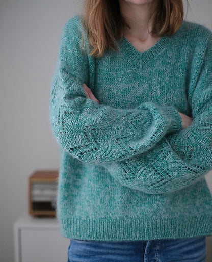 Peak Sweater Knitting Pattern