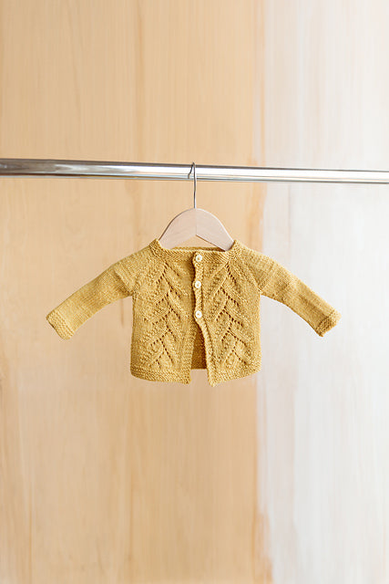Lace Baby Cardigan Knitting Pattern