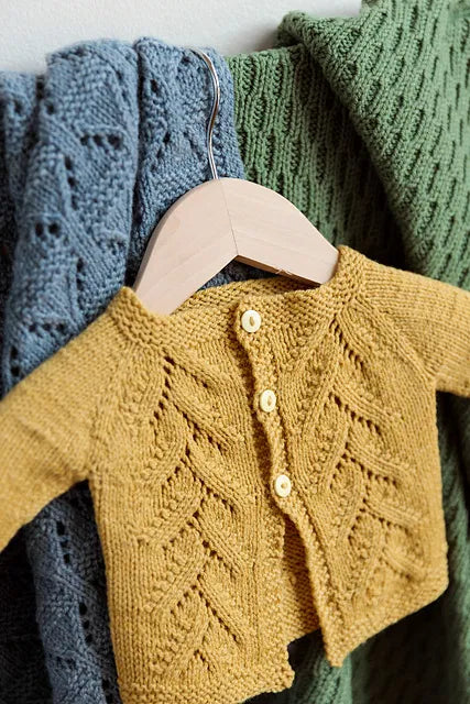 Lace Baby Cardigan Knitting Pattern