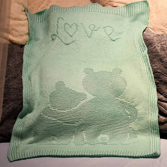 Lovely Baby Blanket Knitting Pattern