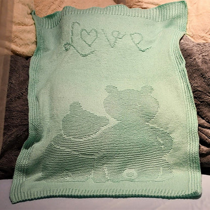 Lovely Baby Blanket Knitting Pattern