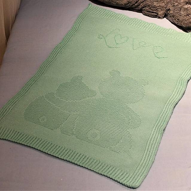 Lovely Baby Blanket Knitting Pattern