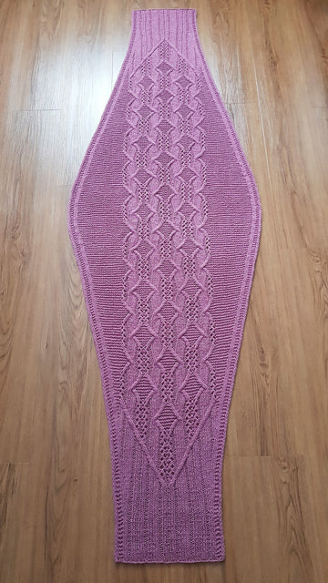 Garden Whispers Wrap  Knitting Pattern