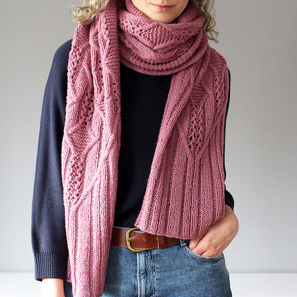 Garden Whispers Wrap  Knitting Pattern