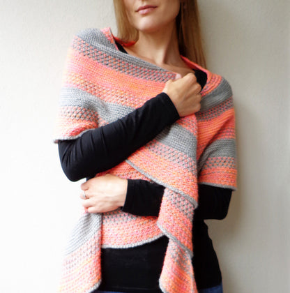 Shawl Layers Knitting Pattern