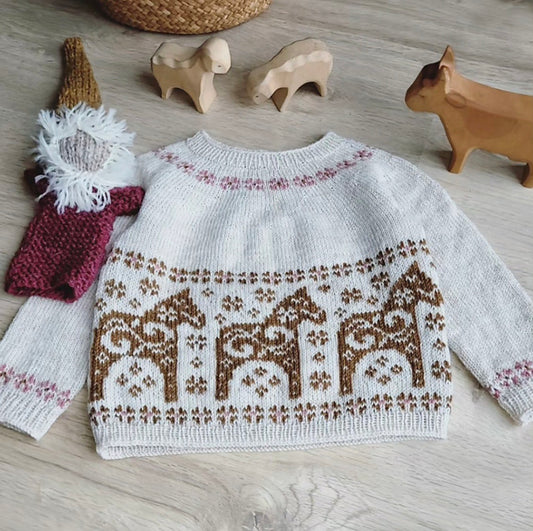 Kids Sweater Knitting Pattern