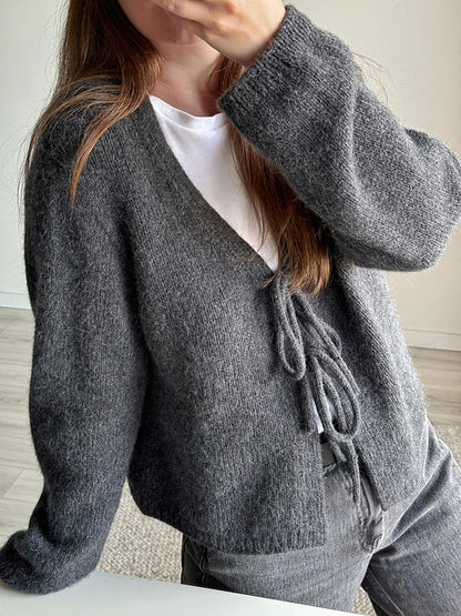 Relaxed Cardigan Knitting Pattern