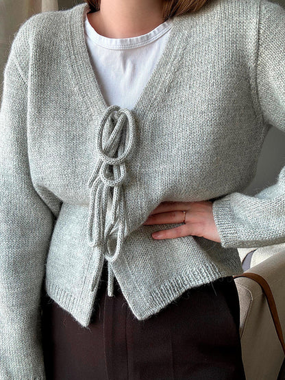 Relaxed Cardigan Knitting Pattern