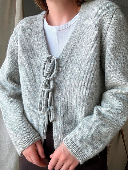 Relaxed Cardigan Knitting Pattern