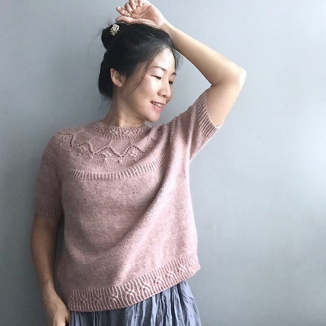 Floral Tee Knitting Pattern