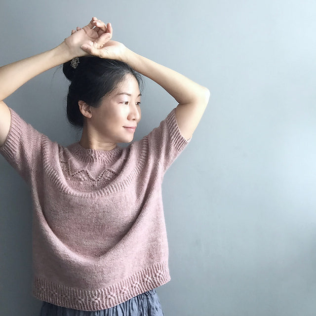 Floral Tee Knitting Pattern