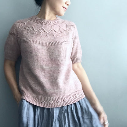 Floral Tee Knitting Pattern