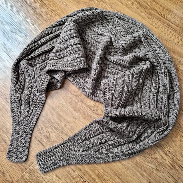 Cozy Wrap Knitting Pattern