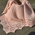 Blossom Baby Blanket Knitting Pattern
