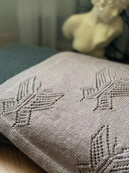 Butterfly Throw Knitting Pattern