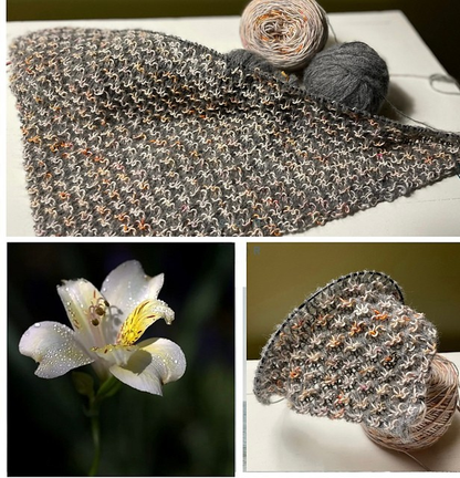 Lace Shawl Knitting Pattern