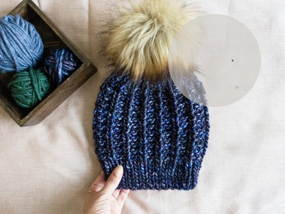 Winter Hat Knitting Pattern