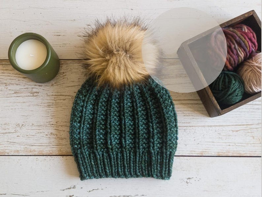 Winter Hat Knitting Pattern