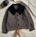 Kids Collar Jacket Knitting Pattern