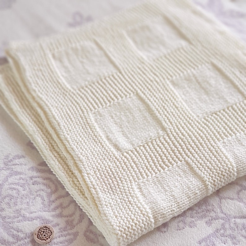 Beginner Baby Blanket Knitting Pattern