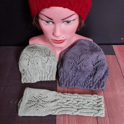 Beanie  Armwarmers Knitting Pattern