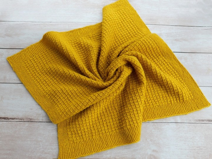 Easy Baby Blanket Knitting Pattern