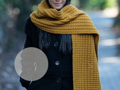 Textured Scarf Knitting Pattern
