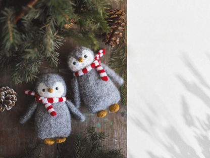 Winter Penguin Knitting Pattern