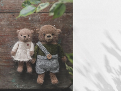 Sam Lily Bear Knitting Pattern