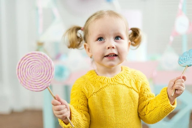 Kids Lace Sweater Knitting Pattern